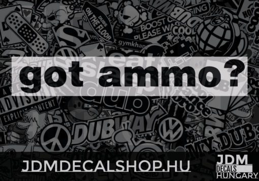 Got ammo