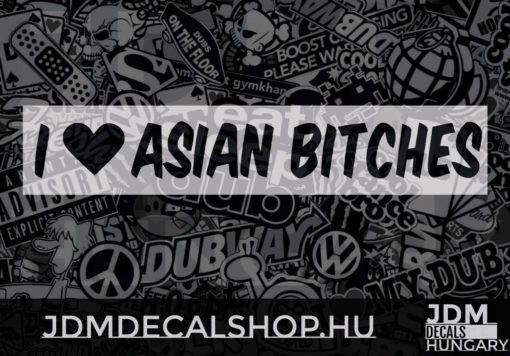 I Love Asian Bitches