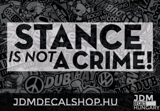 Stance is not a crime