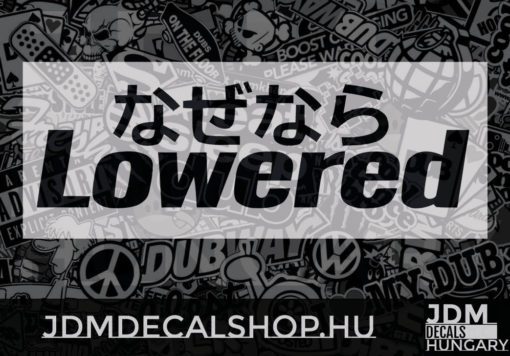Lowered Japanese