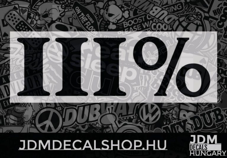 III JDM Decals Hungary