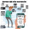 Egyedi QR kód matrica tervező