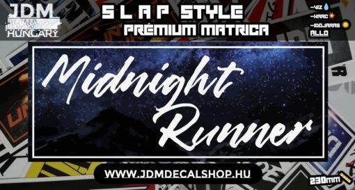 Midnight Runner - Slapstyle