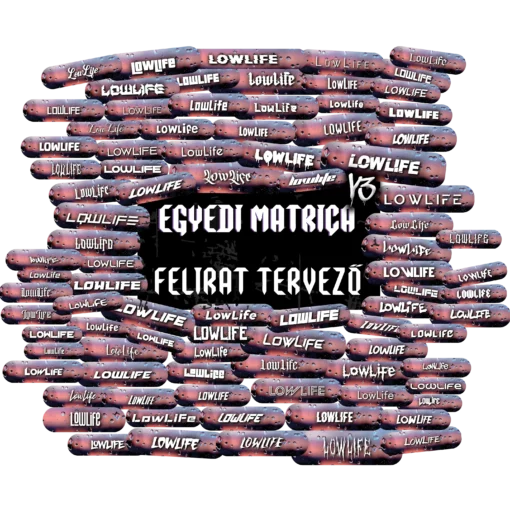 EGYEDI MATRICA FELIRAT TERVEZŐ v3