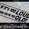 If its too LOUD-1.1
