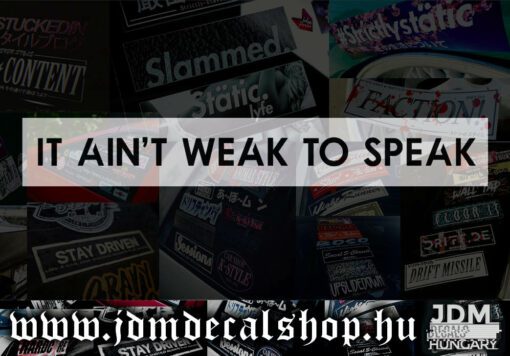 It Aint Weak To Speak-1.1