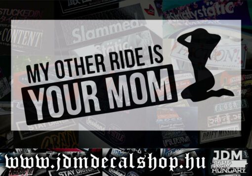 MY OTHER RIDE IS YOUR MOM-1.1