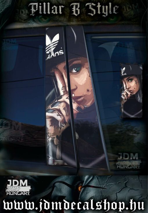 Pillar-B Style Matrica | B Oszlop Matrica | 203