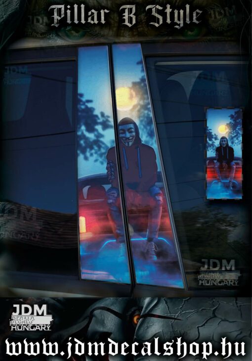 Pillar-B Style Matrica | B Oszlop Matrica | 230