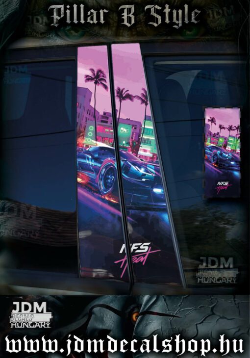 Pillar-B Style Matrica | B Oszlop Matrica | 260