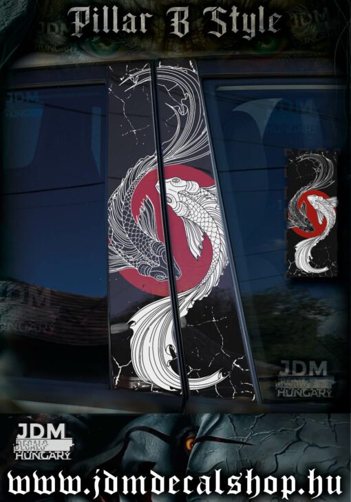 Pillar-B Style Matrica | B Oszlop Matrica | 267