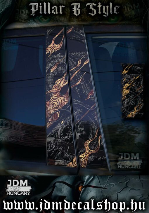 Pillar-B Style Matrica | B Oszlop Matrica | 271