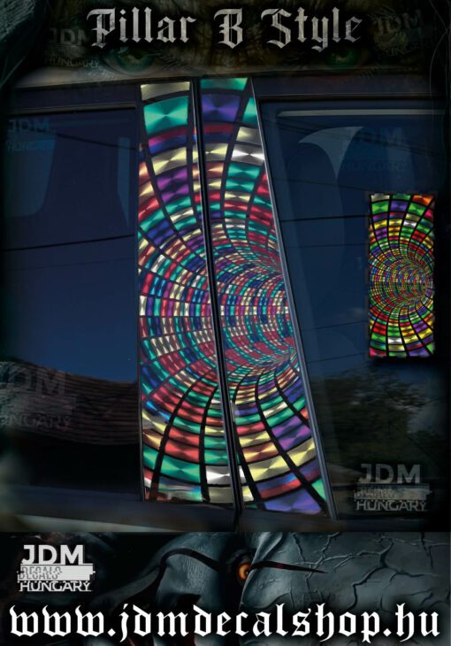 Pillar-B Style Matrica | B Oszlop Matrica | 293