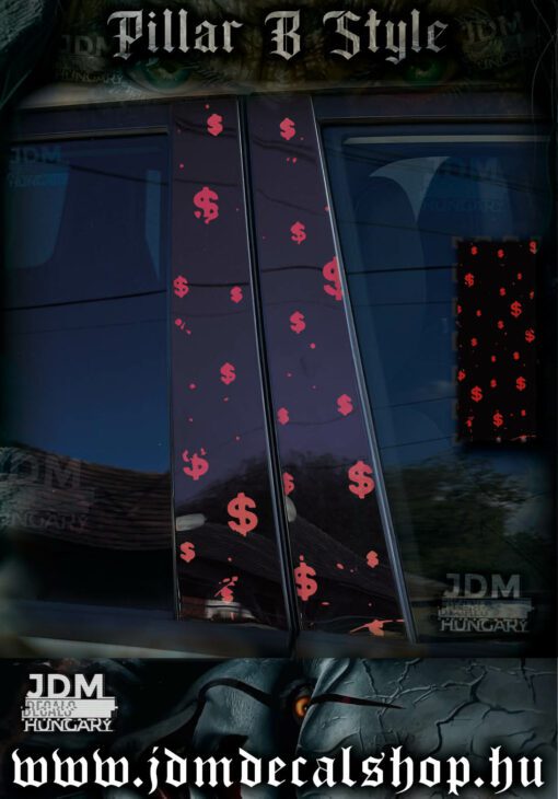 Pillar-B Style Matrica | B Oszlop Matrica | 302