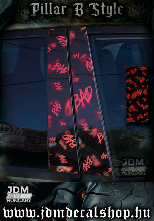 Pillar-B Style Matrica | B Oszlop Matrica | 327
