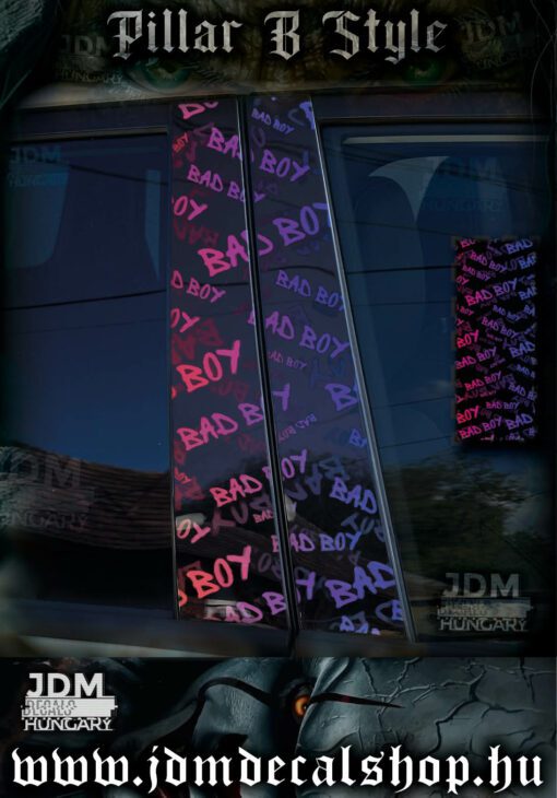 Pillar-B Style Matrica | B Oszlop Matrica | 334