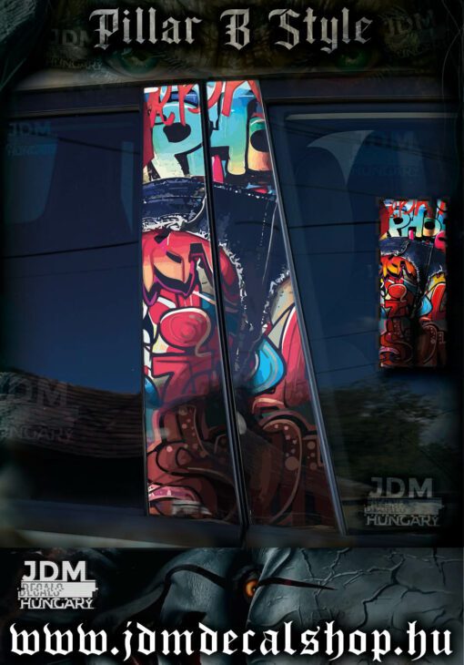 Pillar-B Style Matrica | B Oszlop Matrica | 344