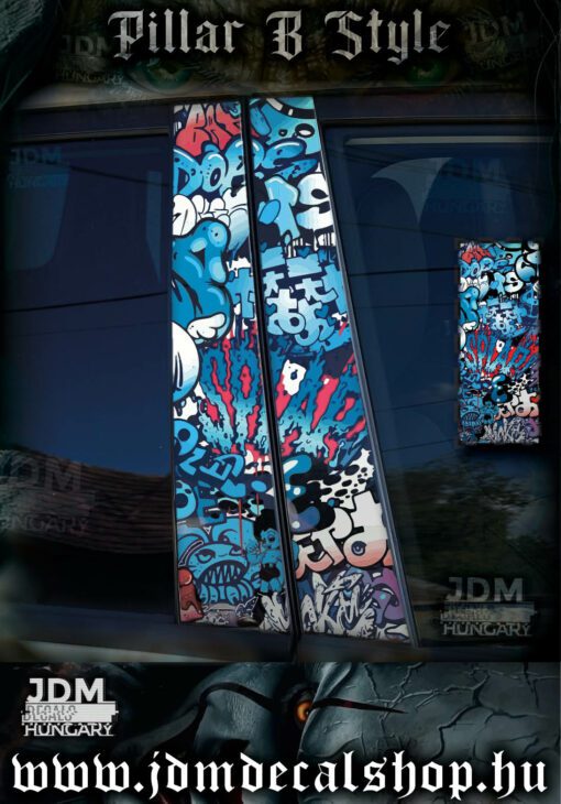 Pillar-B Style Matrica | B Oszlop Matrica | 350