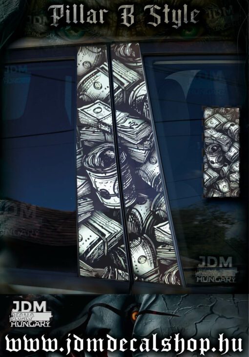 Pillar-B Style Matrica | B Oszlop Matrica | 354