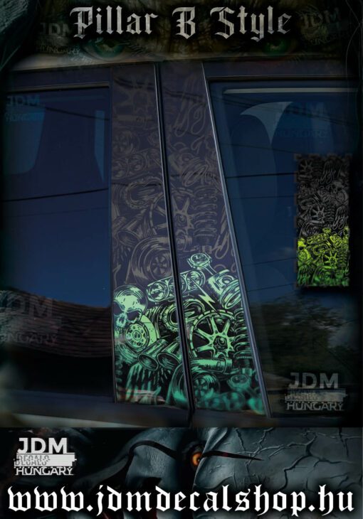 Pillar-B Style Matrica | B Oszlop Matrica | 377