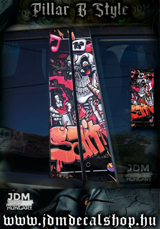 Pillar-B Style Matrica | B Oszlop Matrica | 384