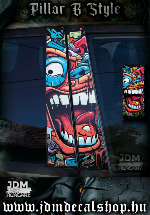 Pillar-B Style Matrica | B Oszlop Matrica | 414