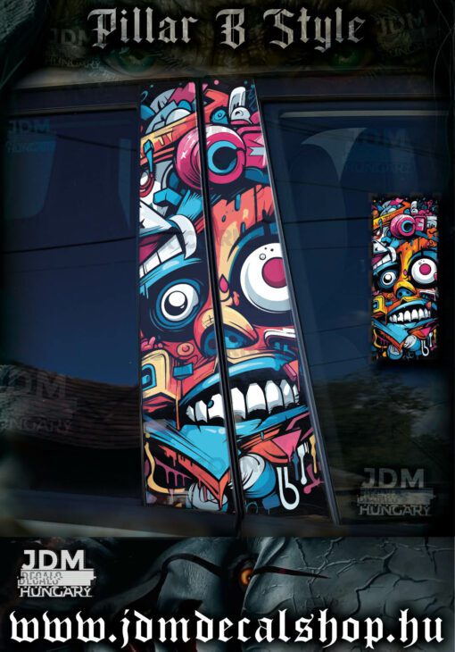 Pillar-B Style Matrica | B Oszlop Matrica | 416