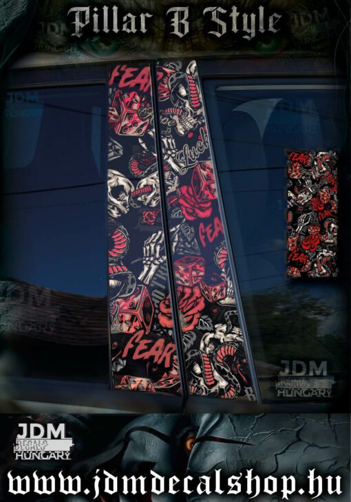 Pillar-B Style Matrica | B Oszlop Matrica | 421