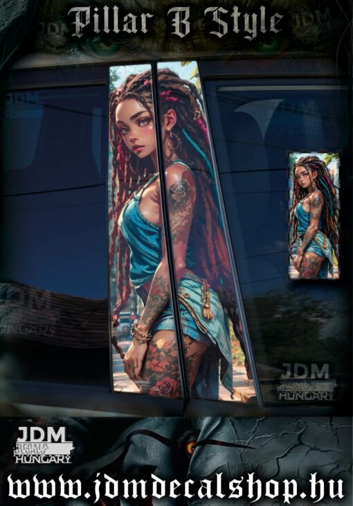 Pillar-B Style Matrica | B Oszlop Matrica | 473