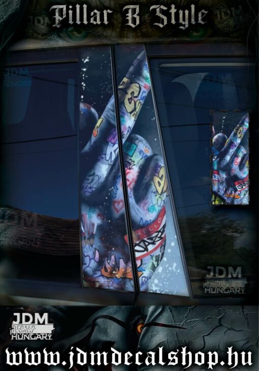 Pillar-B Style Matrica | B Oszlop Matrica | 515
