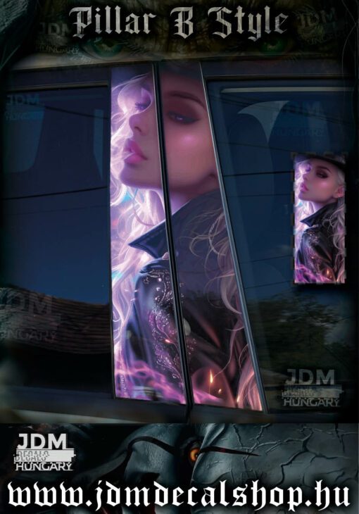 Pillar-B Style Matrica | B Oszlop Matrica | 520