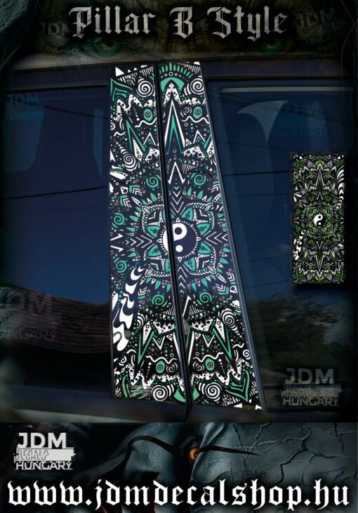 Pillar-B Style Matrica | B Oszlop Matrica | 575