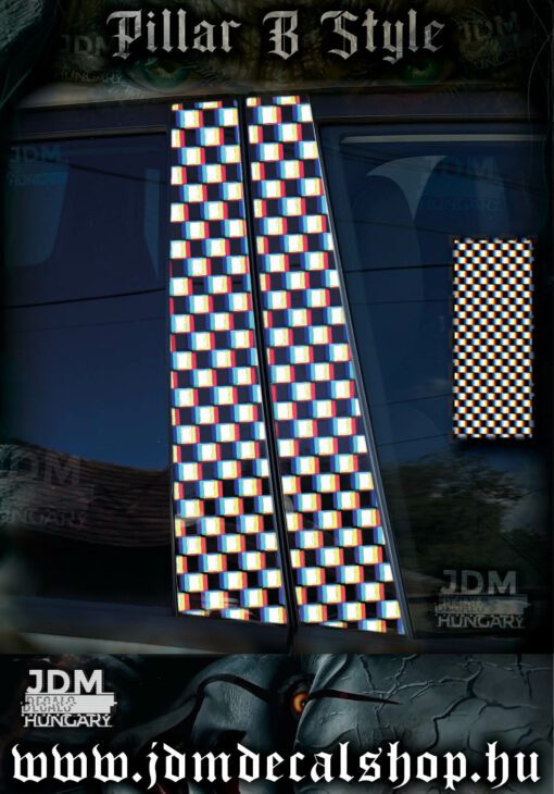 Pillar-B Style Matrica | B Oszlop Matrica | 576