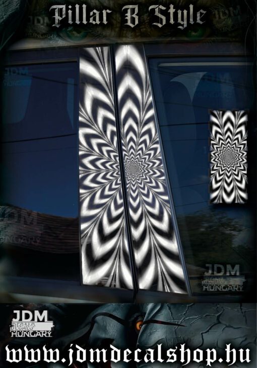 Pillar-B Style Matrica | B Oszlop Matrica | 579