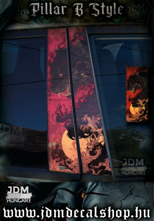 Pillar-B Style Matrica | B Oszlop Matrica | 624