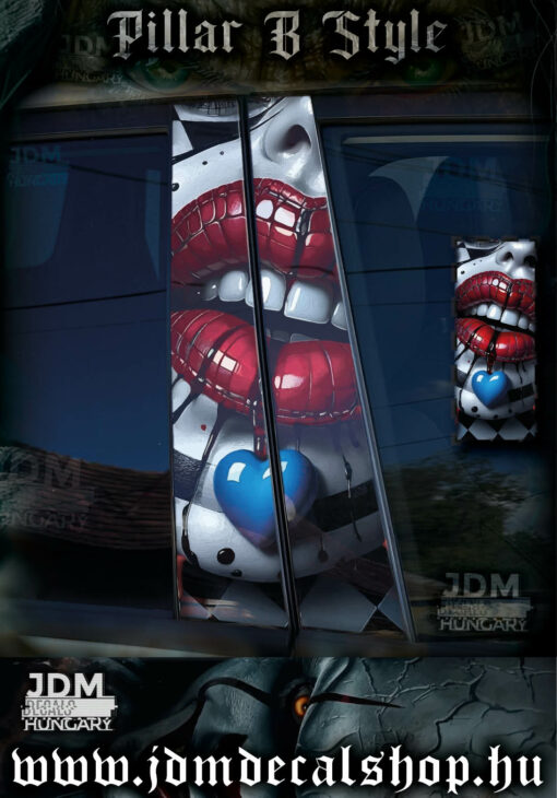 Pillar-B Style Matrica | B Oszlop Matrica | 679