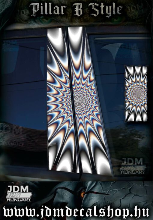 Pillar-B Style Matrica | B Oszlop Matrica | 690