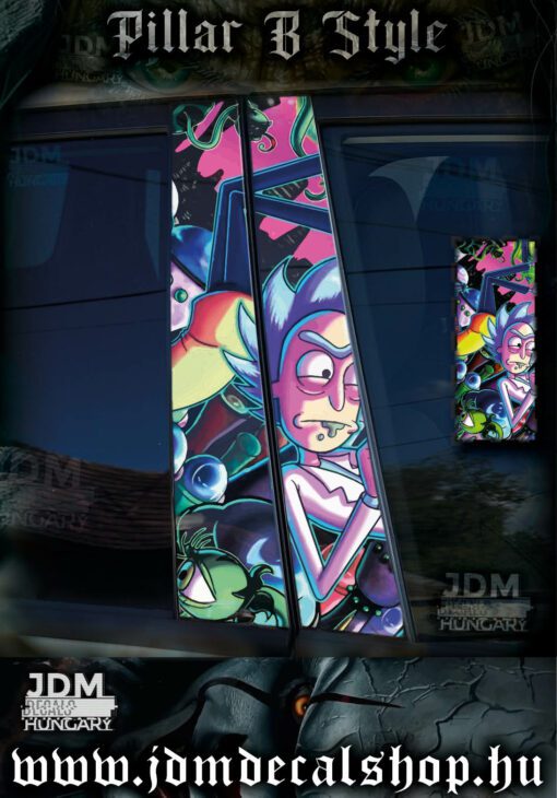 Pillar-B Style Matrica | B Oszlop Matrica | 710