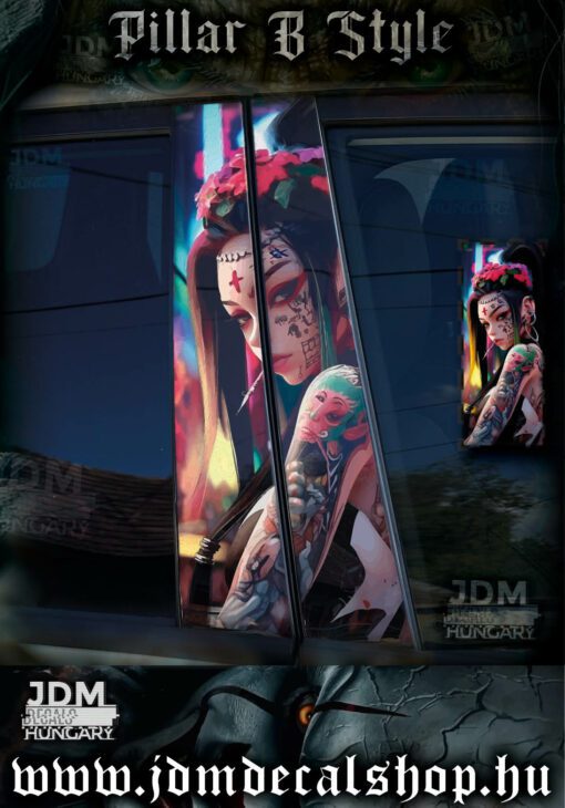 Pillar-B Style Matrica | B Oszlop Matrica | 715