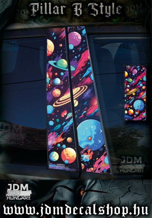 Pillar-B Style Matrica | B Oszlop Matrica | 732