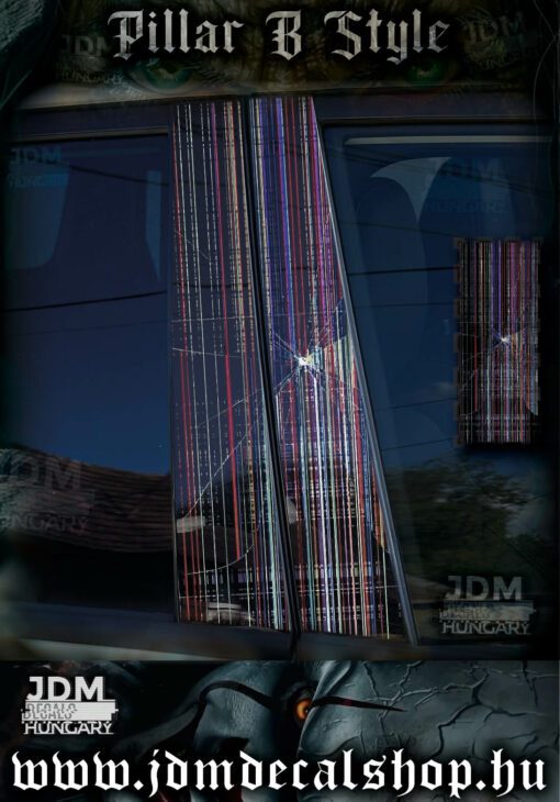 Pillar-B Style Matrica | B Oszlop Matrica | 744
