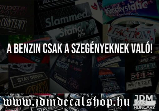 A benzin csak a segényeknek való