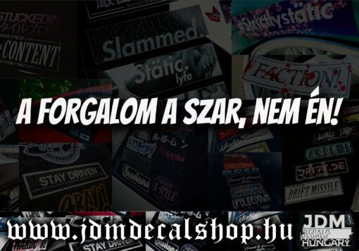 A forgalom a szar, nem én!