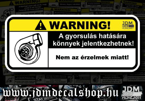 A gyorsulás hatására