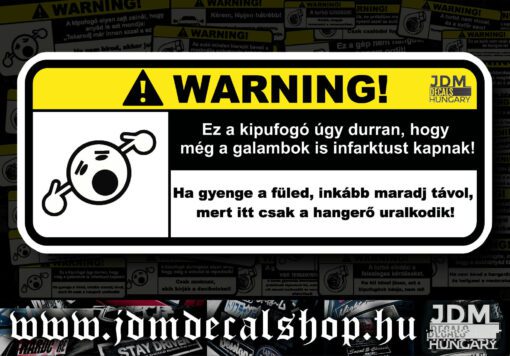 Ez a kipufogó úgy durran hogy