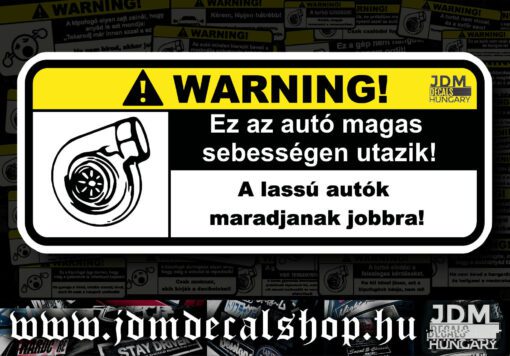 Ez az autó magas sebességen utazik