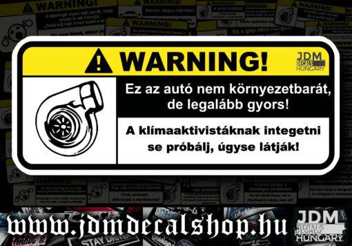 Ez az autó nem környezetbarát, de legalább gyors
