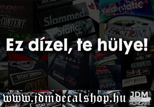 Ez dízel, te hülye!