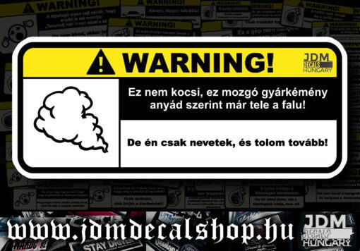 Ez nem kocsi, ez mozgó gyárkémény