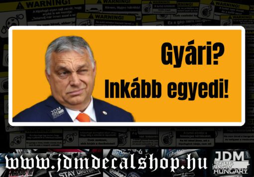 Gyári - inkább egyedi.